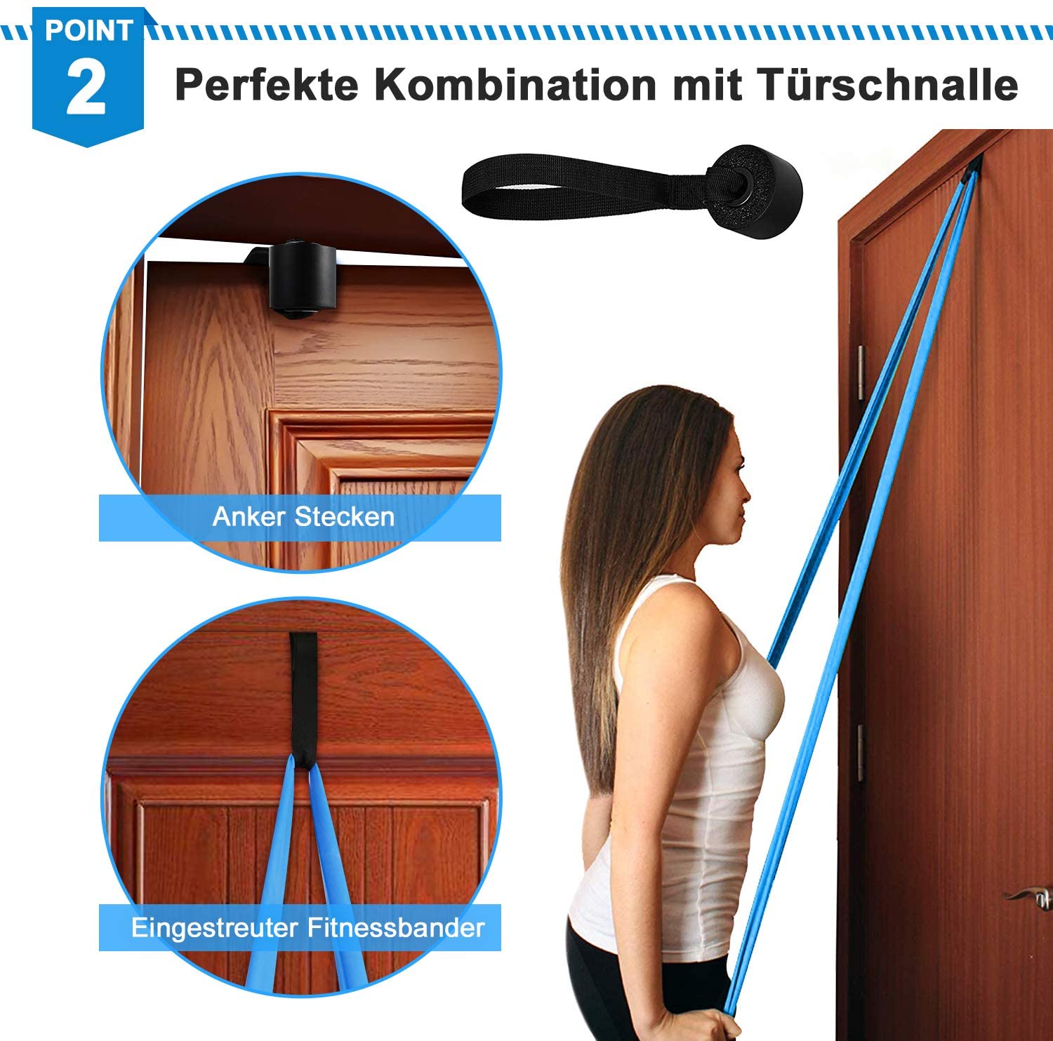 Elastic Fitness Bands 3Pcs Res - Pilates Bar Kit With Resistance Bands 评论和价格