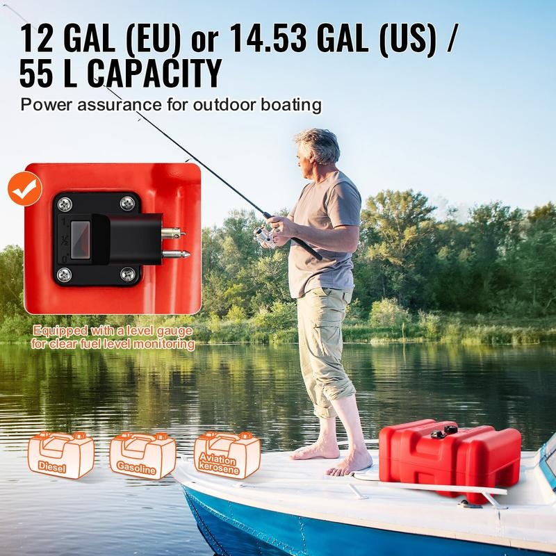 Marine Fuel Tank, 14.53 Gallon - Fishing 评论和价格