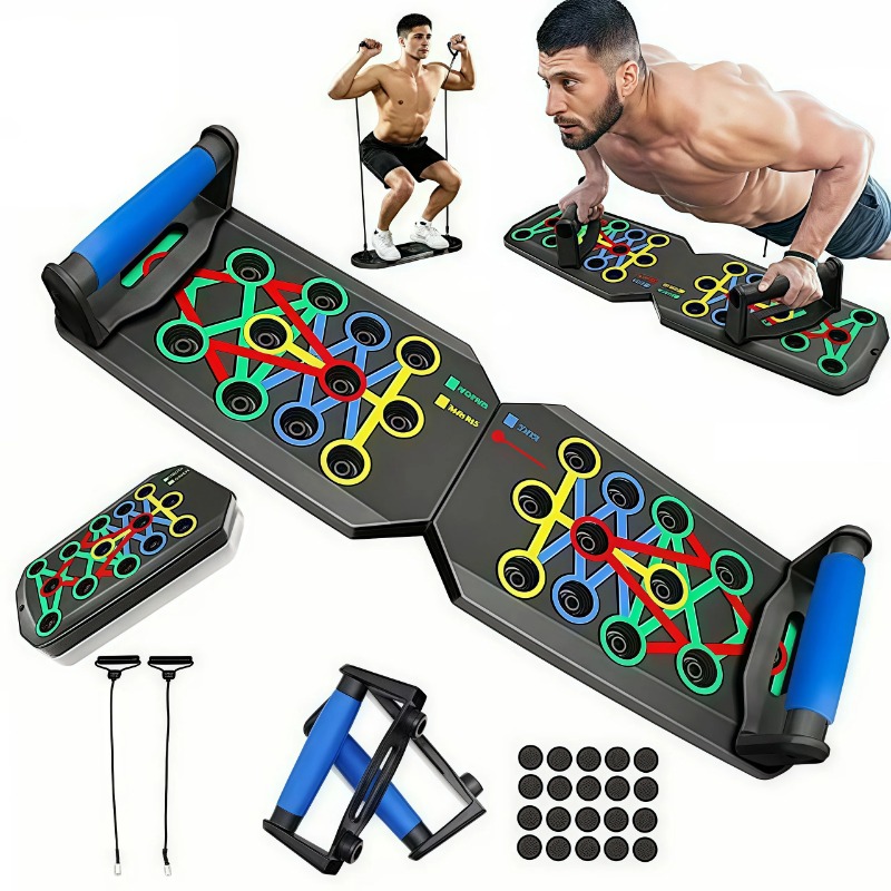 Foldable Push Up Board with Re - Push Up Board Foldable Multi Function 评论和价格