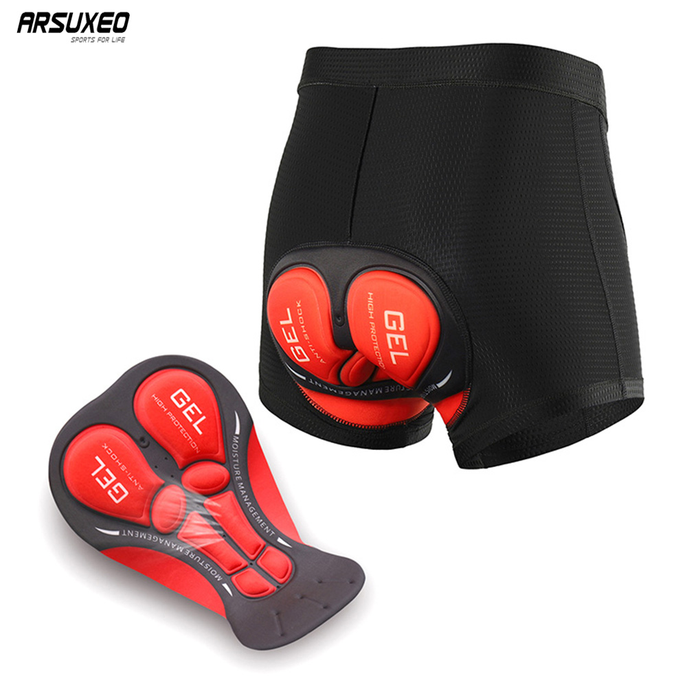 ARSUXEO Men's Cycling Shorts B - Padded Cycling Shorts 5D Gel 评论和价格