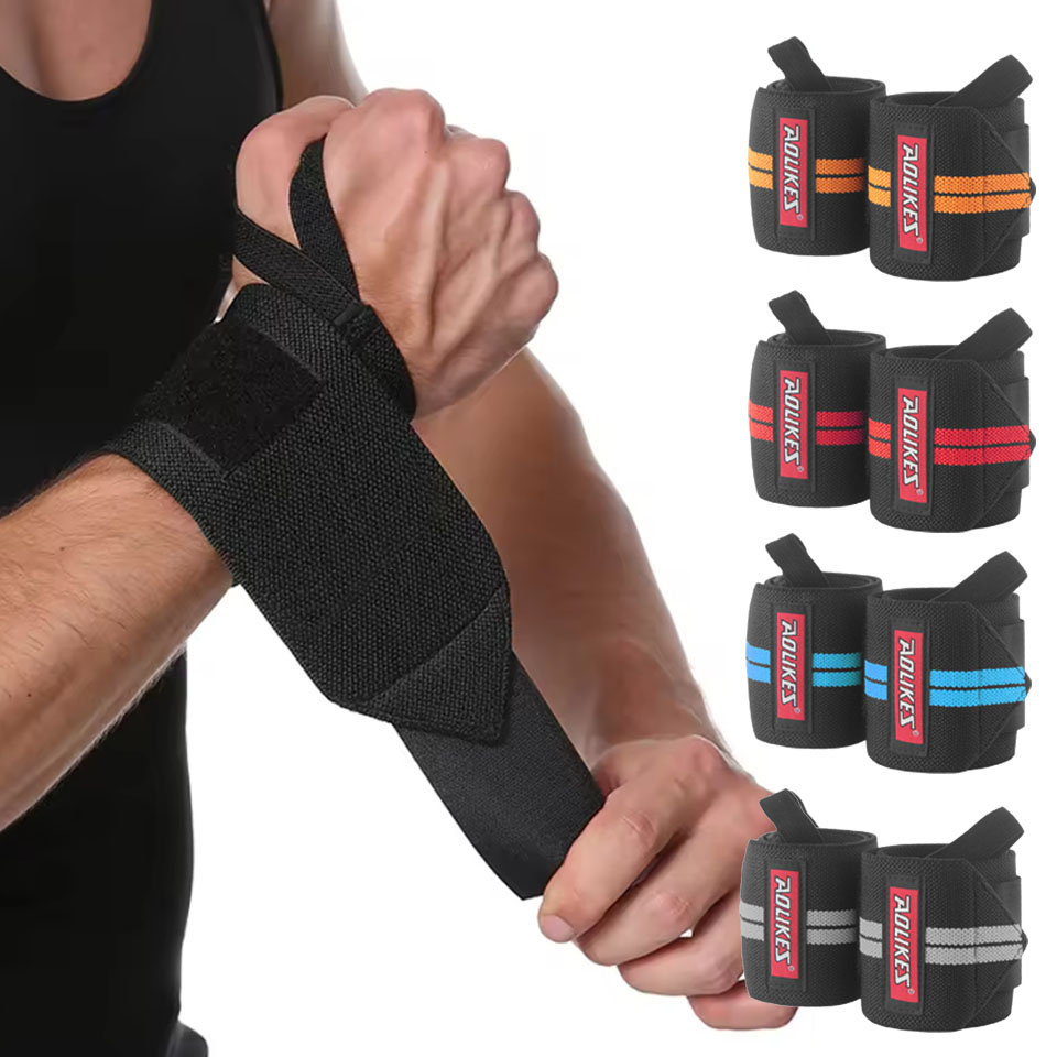 AOLIKES Fitness Wrist Wraps We - Wrist Wraps Weightlifting Support 评论和价格